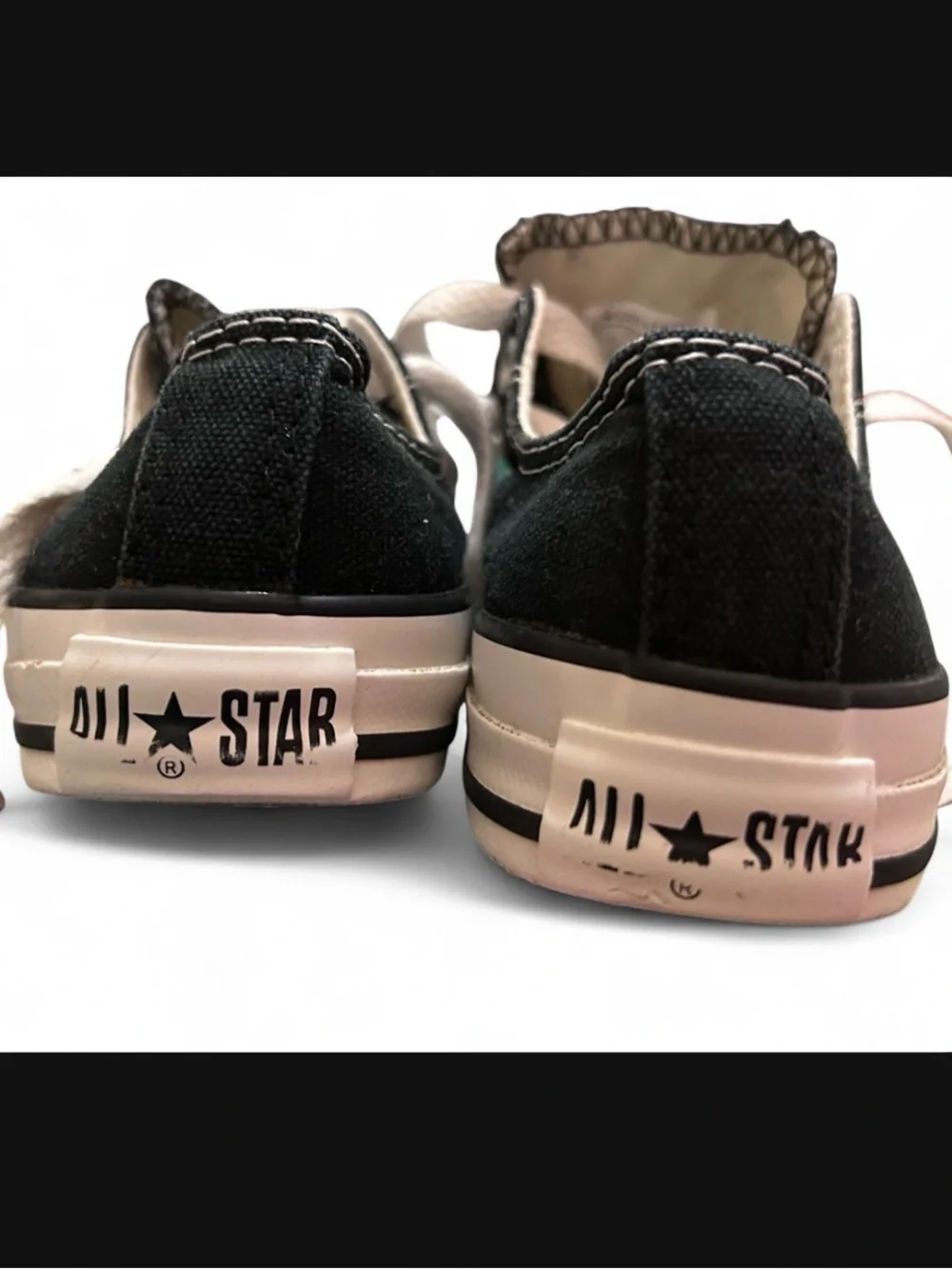 Converse Chuck Taylor All Star Black Low Top Sneakers Kids Size 13